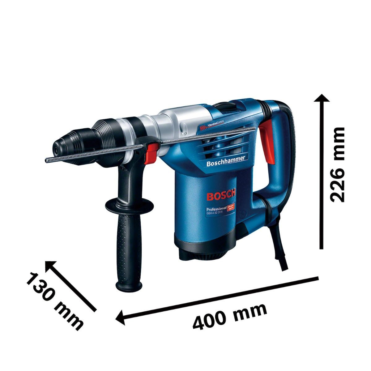 Martillo Perforador Demoledor 900W 4.2 J Heavy Duty GBH 4-32 DFR 11332.1 Bosch 5