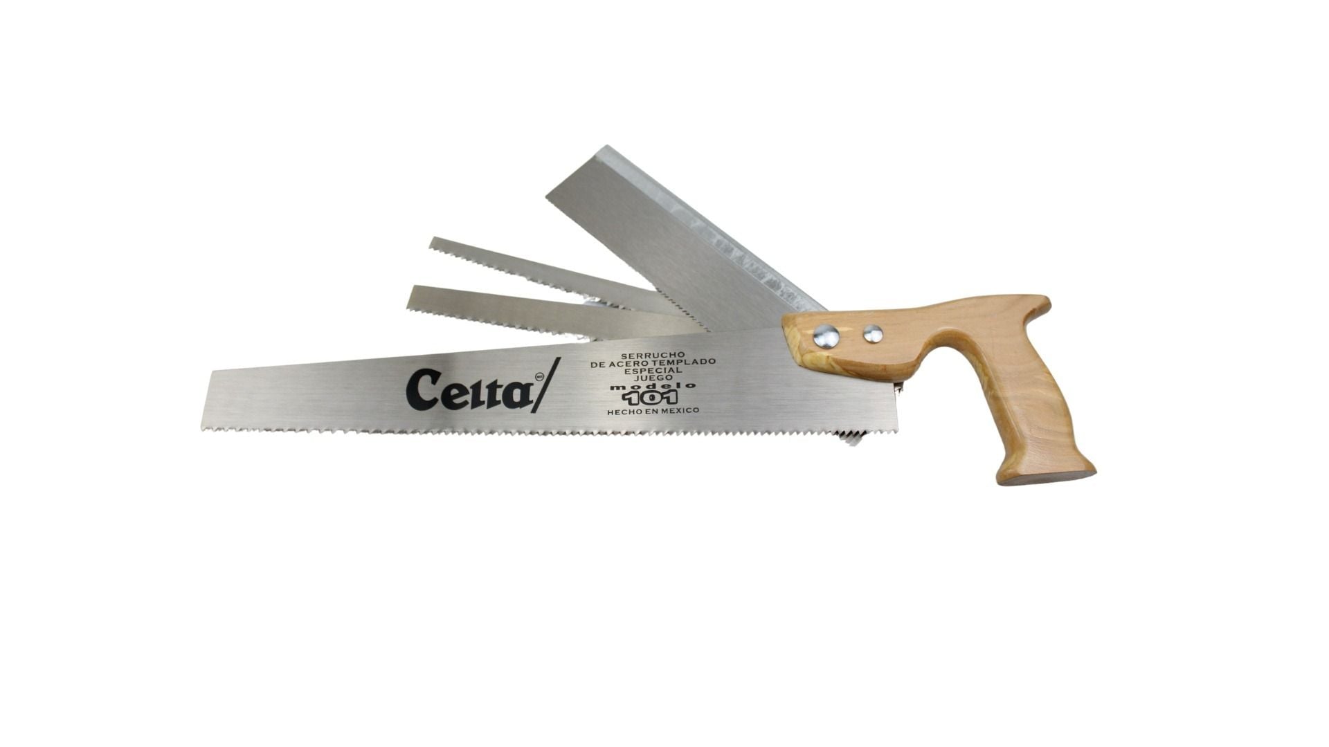 Juego de Serruchos Mango Madera 101 Lince 2