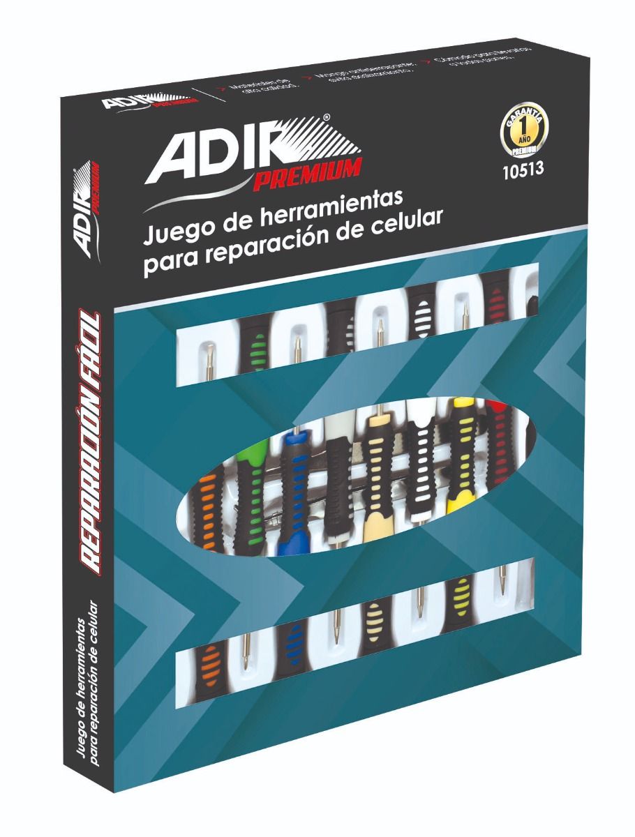 Juego Herramientas Para Celular 17 Pzs 10513 Adir 2