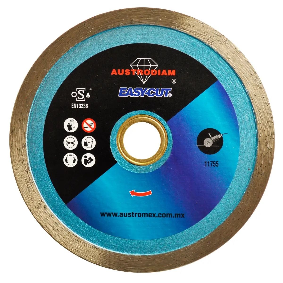 Disco de Diamante Easy-Cut 4-1/2" 1502 Austromex