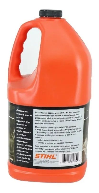 Aceite Lubricante para Barra y Cadena 1 galón (3.79L) Stihl 2