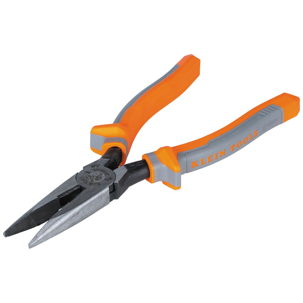 Pinza de punta larga con aislamiento 8” 2038RINS Klein Tools 2