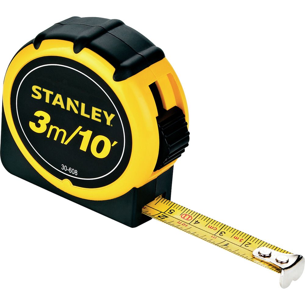 Flexómetro 3 MtsX1/2 Pulg 30-608 Stanley 2