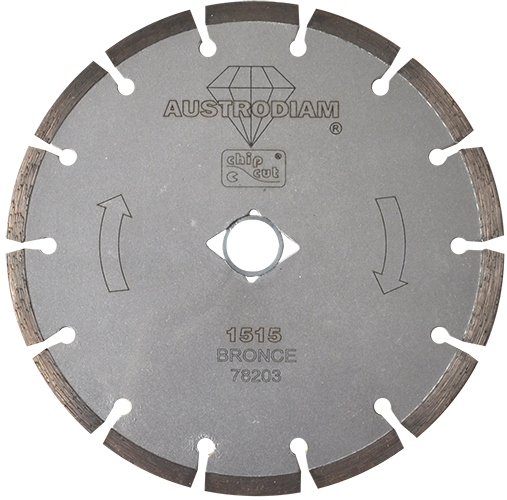 Disco de diamante segmentado Chip-cut 1515 Austromex