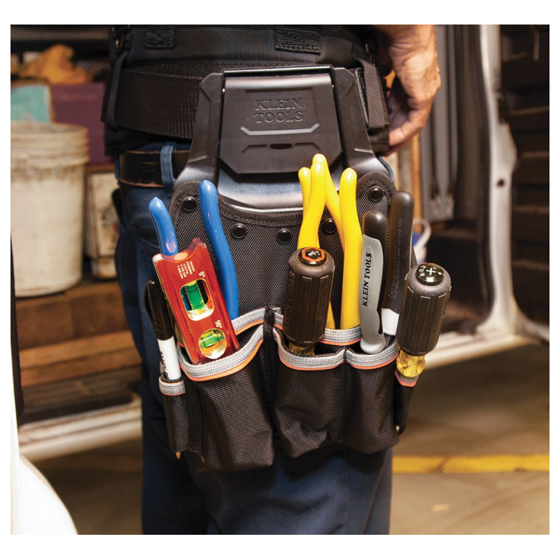 Portaherramientas modular para acabados con clip para cinturón Tradesman Pro™ 55914 Klein Tools 8