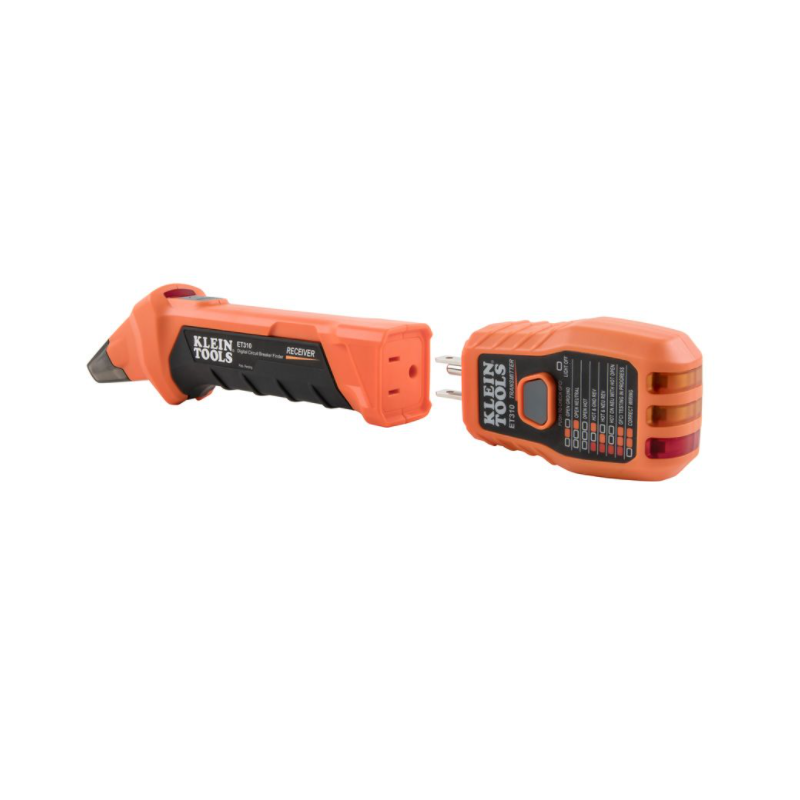Detector digital de cortacircuitos con probador de tomacorrientes GFCI ET310 Klein Tools 4