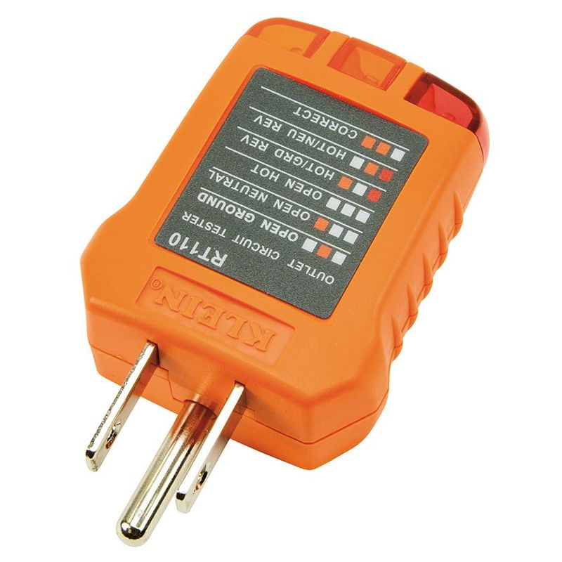 Probador de receptáculo RT110 Klein Tools 3