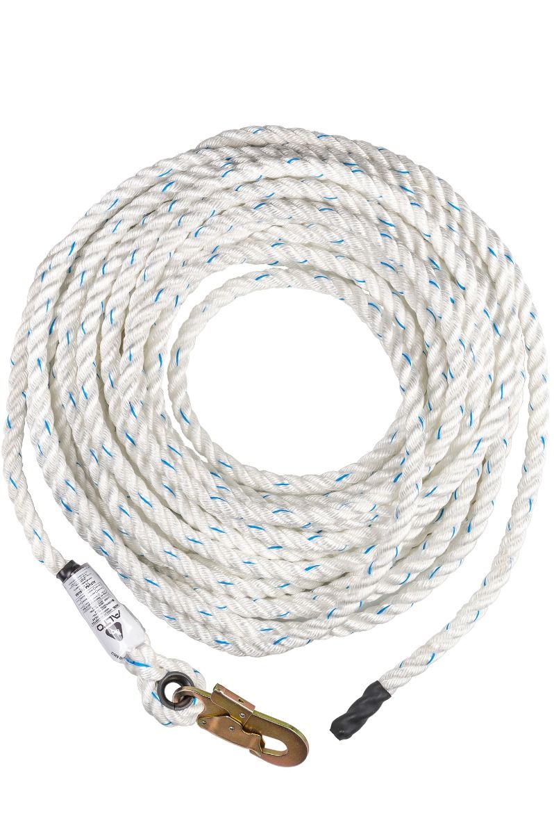 Cuerda de vida contra caídas 5/8X15m LV58PD15 Alto Altura Segura 2
