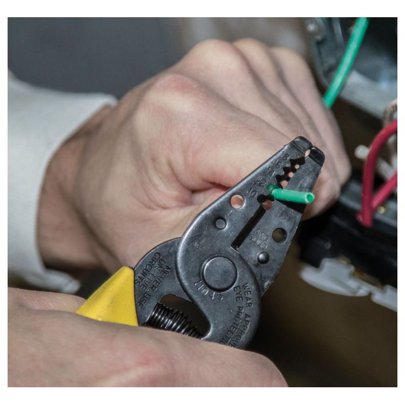 Pelacables cortacables (cable sólido de 10-18 AWG) 11045 Klein Tools 2