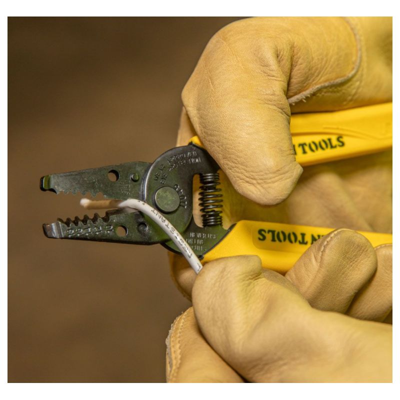 Pelacables cortacables (cable sólido de 10-18 AWG) 11045 Klein Tools 5