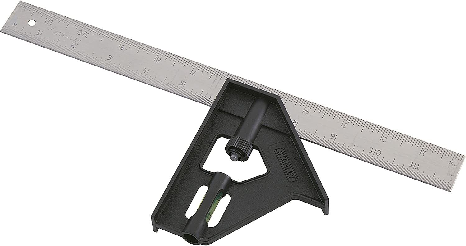 Escuadra de combinación inglesa de 12 Pulg 46-012 Stanley 5