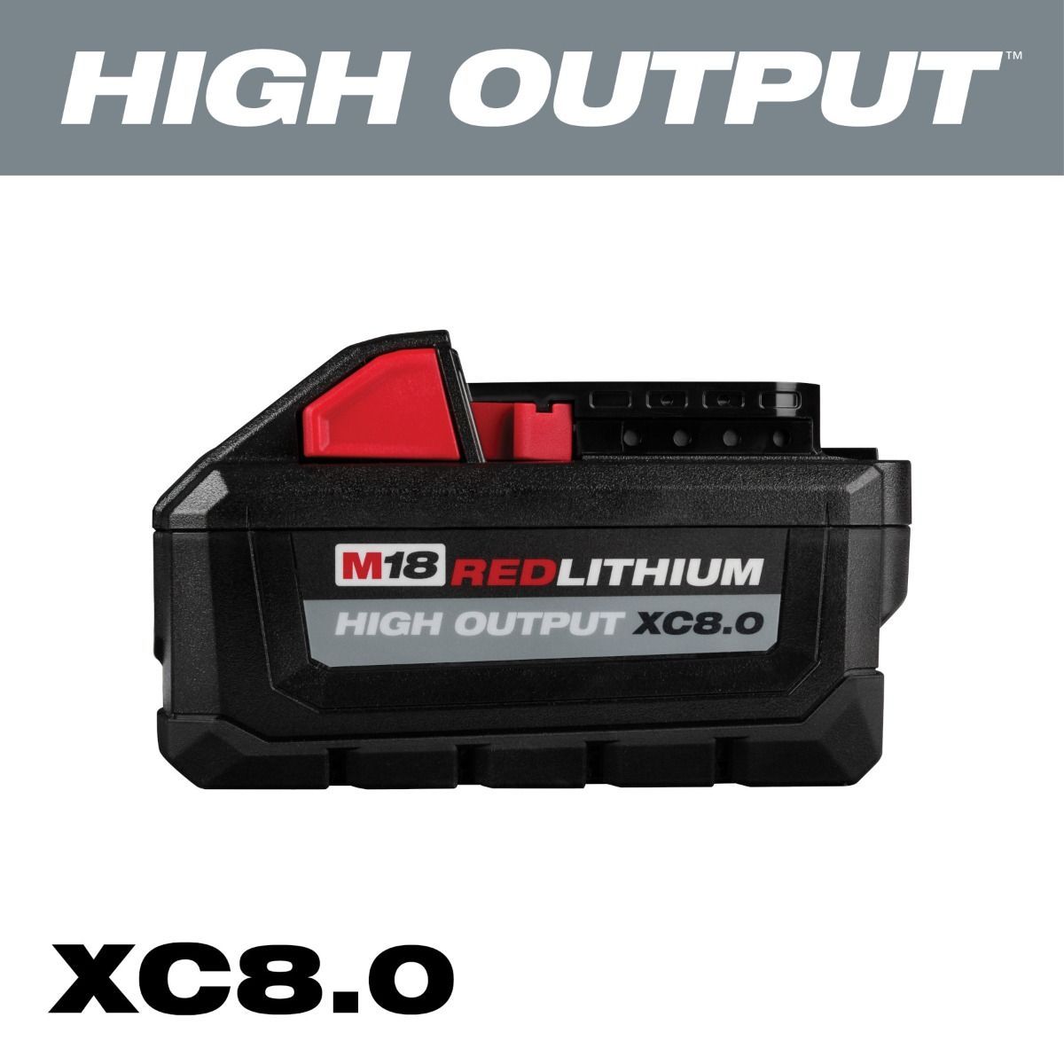 Batería M18™ REDLITHIUM™ HIGH OUTPUT™ XC8.0 48-11-1880 Milwaukee 4