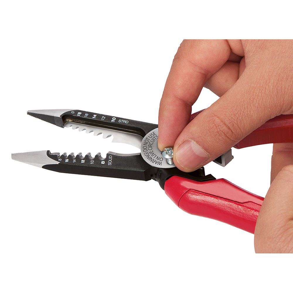 Pinzas combinadas pelacables 6 en 1 48-22-3079 Milwaukee 4