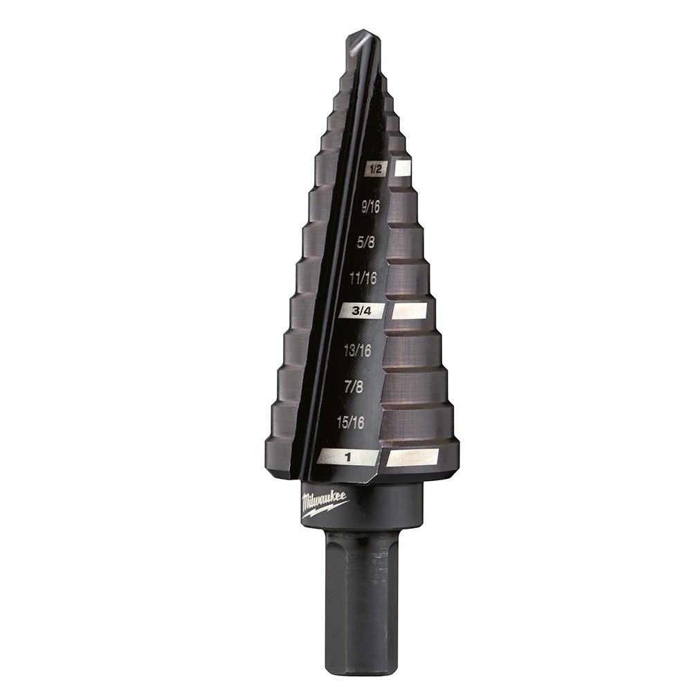 Broca escalonada 9/16 Pulg - 1 Pulg 48-89-9208 Milwaukee 2