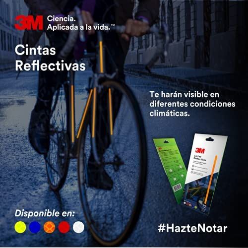 Tira de Visibilidad Color Rojo 3M 3