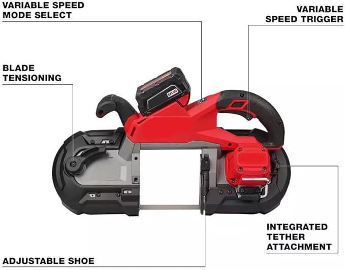 Sierra de Banda M18 FUEL™ 2929-22 Milwaukee 3