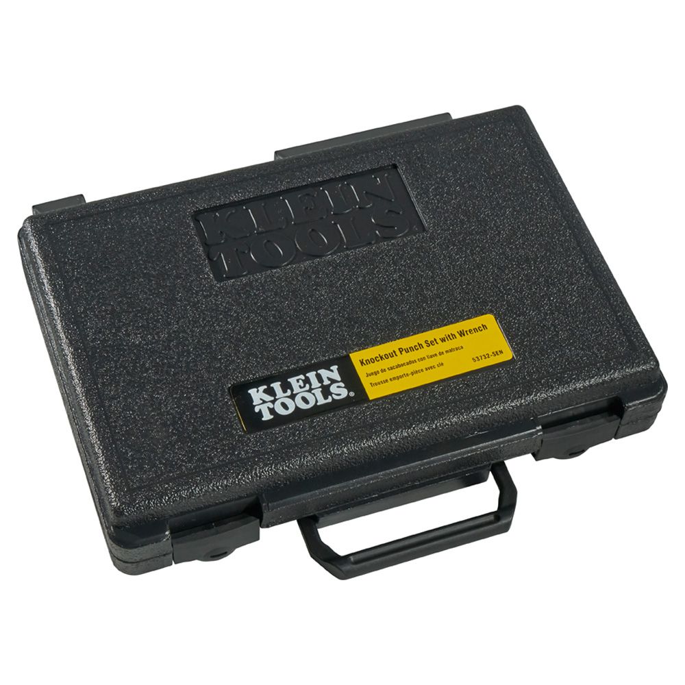 Juego de 6 Sacabocados KT de 0.50'' a 2'' en estuche 53732SEN Klein Tools 10