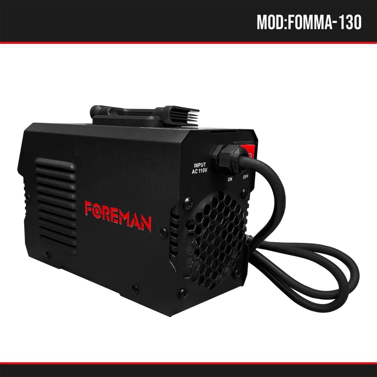 Soldadora inversora 130A FOMMA130 FOREMAN 9