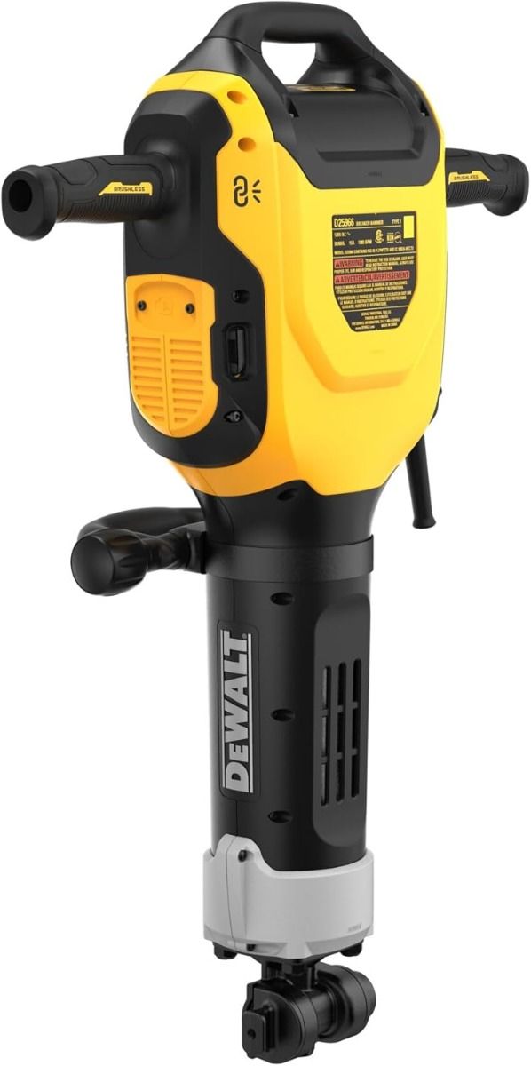 Martillo Demoledor 15 Kg 1800W punta hexagonal 1-1/8 Pulg D25966-B3 DeWalt 5