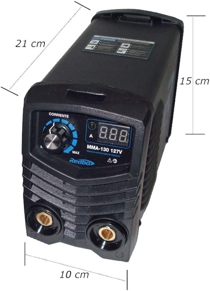 Soldadora Inversora Mini 110V MMA130 Redbo 2
