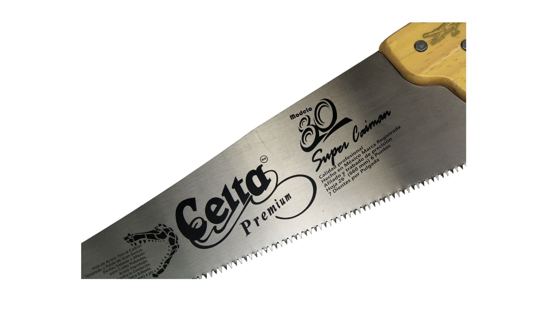 Serrucho Súper Caimán Premium 26″ 8026 Celta 2