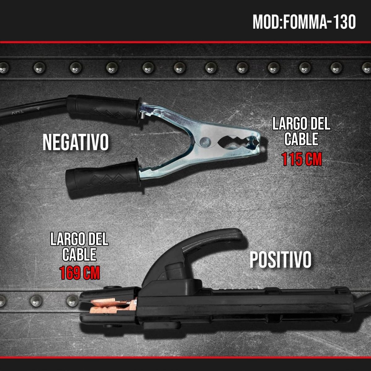 Soldadora inversora 130A FOMMA130 FOREMAN 6