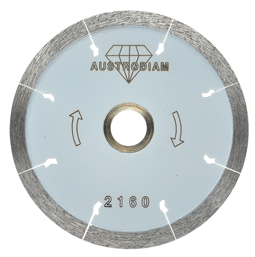 Disco de diamante rin continuo Porcelanato 4 Pulg 2160 Austromex