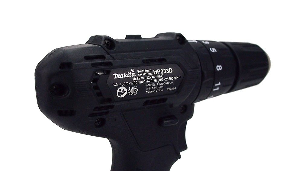 Rotomartillo Atornillador HP333DYX3B 3/8" 12V Makita 8