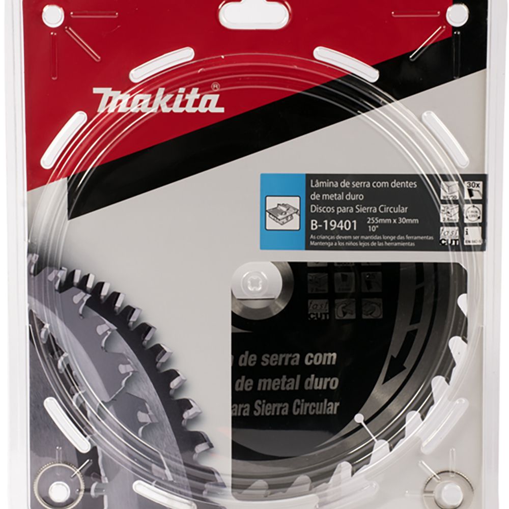 Sierra Para Madera 10" 30 Dientes B-19401 Makita 2