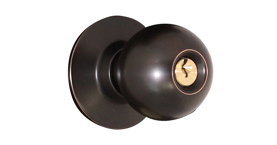 CERRADURA DE PERILLA P/RECAMARA BALL NEGRO 89698 YALE