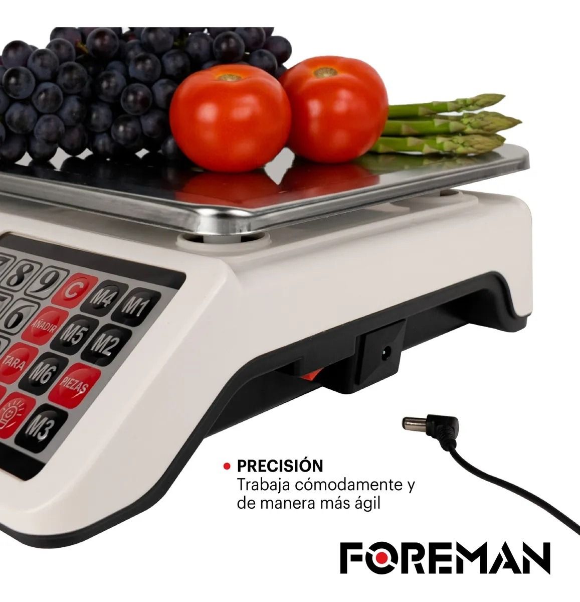 Bascula Digital 40kg FOBD40 Foreman 2