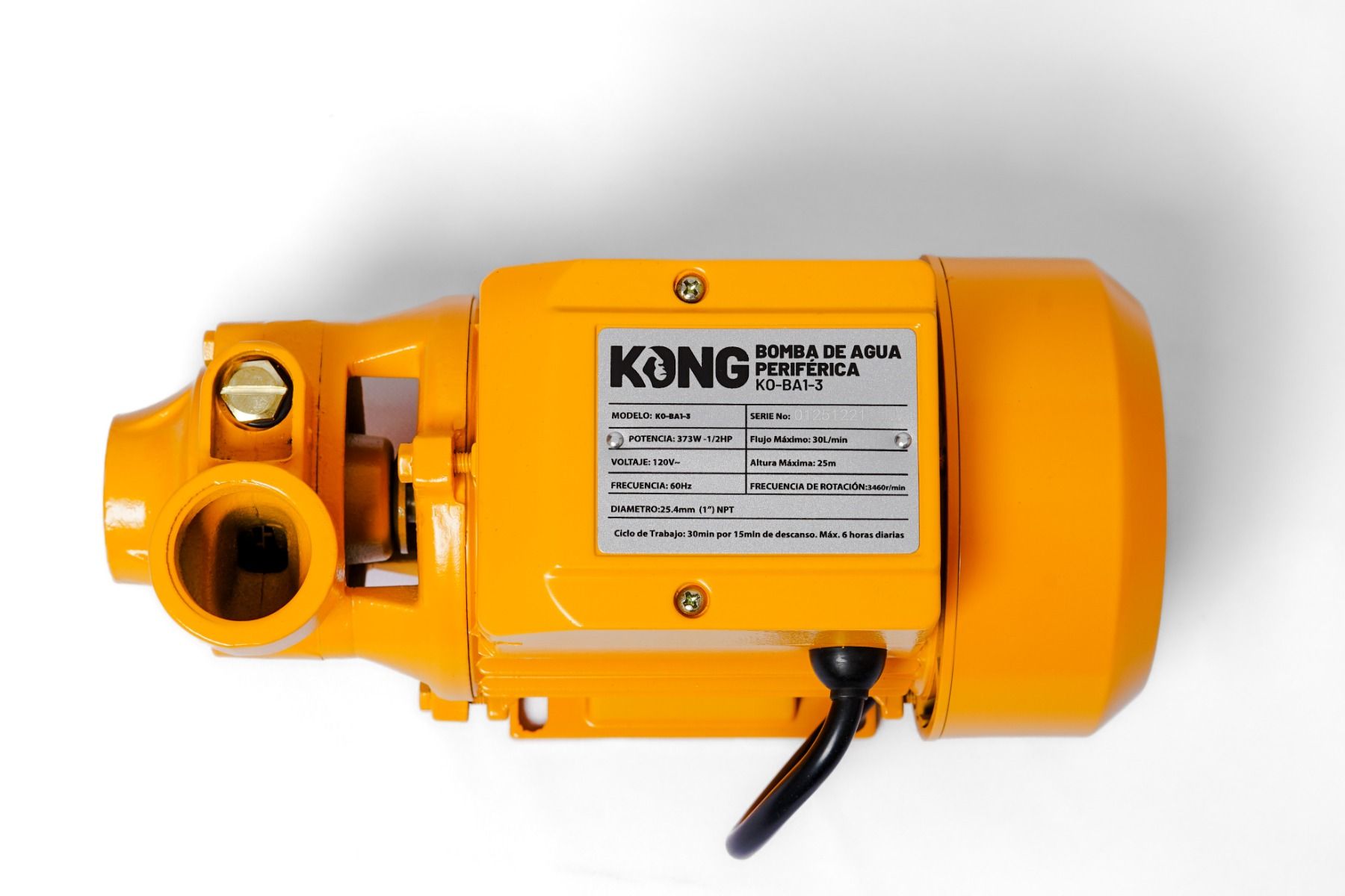 Bomba Periferica 1/2 HP KO-BA1-3 Kong 4