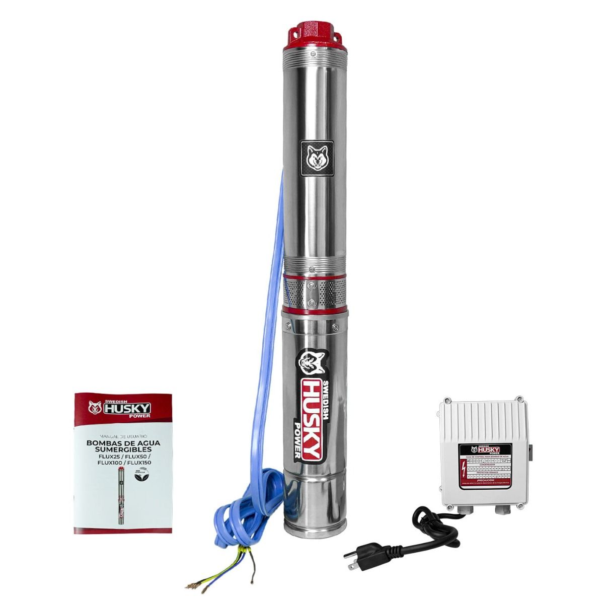 Bomba Tipo Bala 1 HP FLUX100 Husky 3
