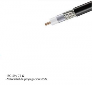 Cable coaxial 15m AD-6454 Adir