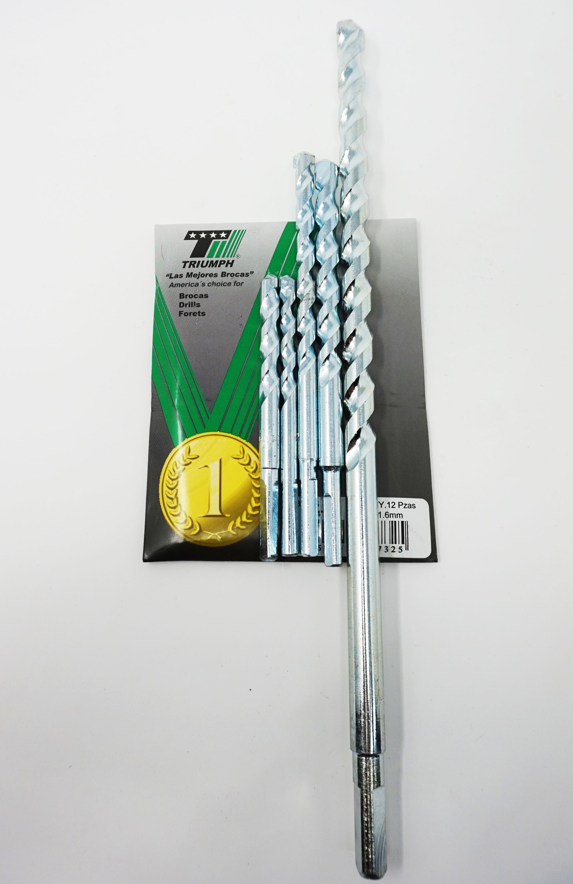 Broca para concreto medida 5/16X1 Pulg Triumph