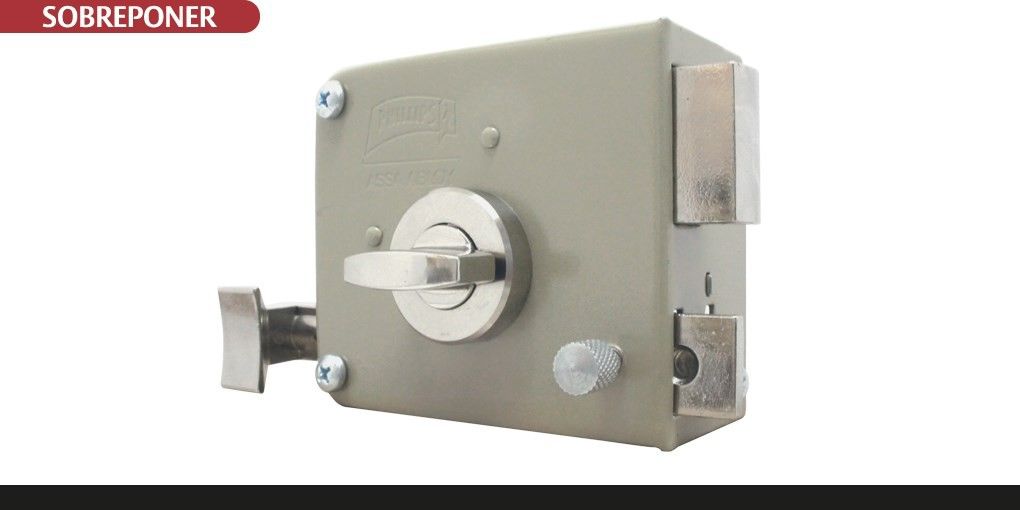 Cerradura de sobreponer 715 MC IF Phillips 2