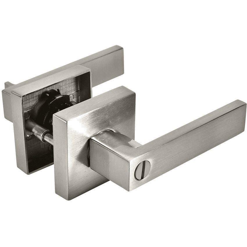 Cerradura para baño Castelli 4980 Niquel Satinado Yale 2