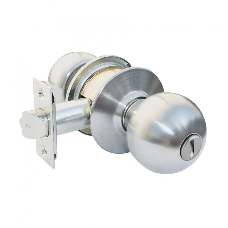 Cerradura para baño BALL 40-S 80016 cromo mate Yale