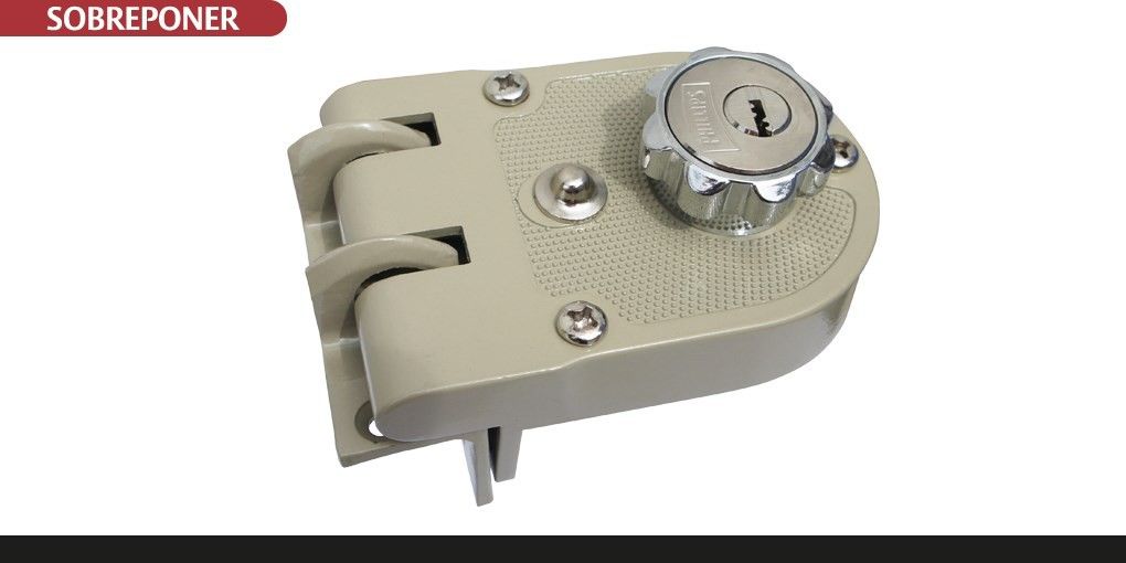 Cerradura de sobreponer para puertas corredizas AS 625 Phillips 2