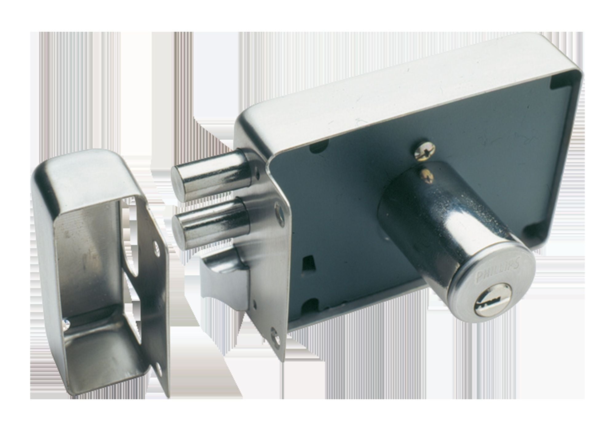 Cerradura de sobreponer de Extra Seguridad HS 4100 Phillips 2