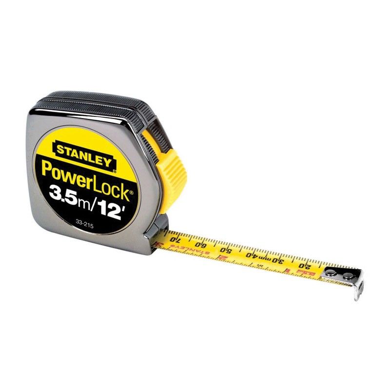 Flexómetro powerlock 1/2X12 pies 3.5 Mts 33-215MX Stanley 2