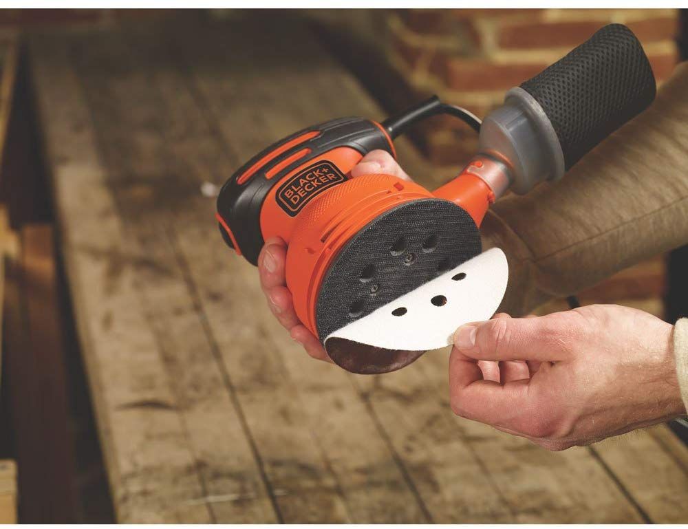 Lijadora orbital 240W 5 Pulg BDERO100-B3 Black & Decker 4