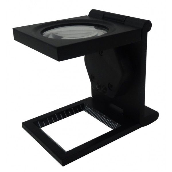 Lupa cuenta hilo con led 30mm 8X metal cristal Th9005B 260622 Obi 4