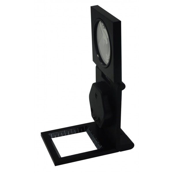Lupa cuenta hilo con led 30mm 8X metal cristal Th9005B 260622 Obi 6