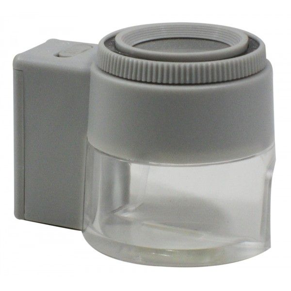 Lupa vaso 23 mm 8X con led reticulada 260605 Obi 3