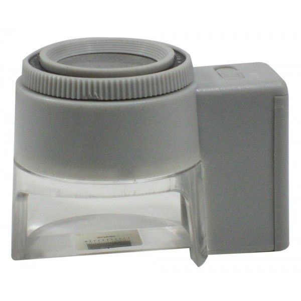 Lupa vaso 23 mm 8X con led reticulada 260605 Obi 2