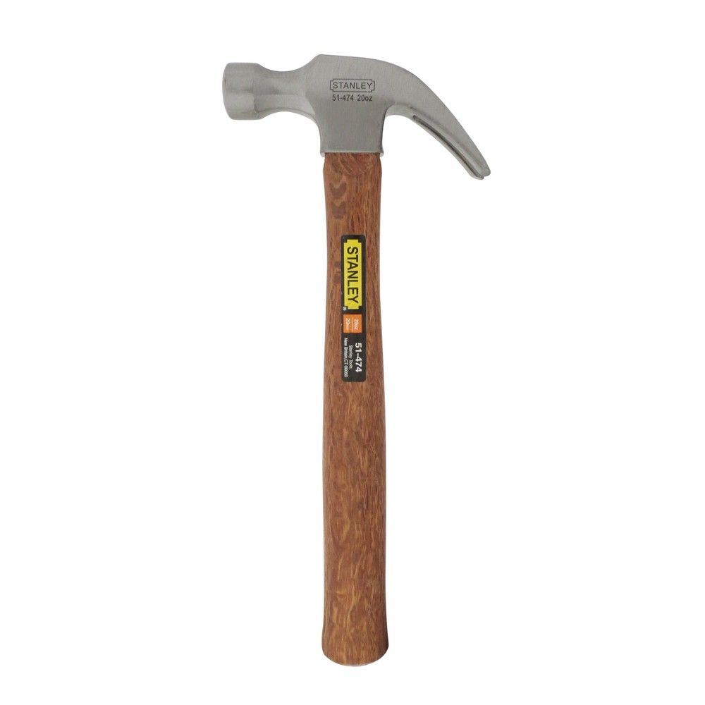 Martillo madera 20 Oz uña curvo 51-474 Stanley