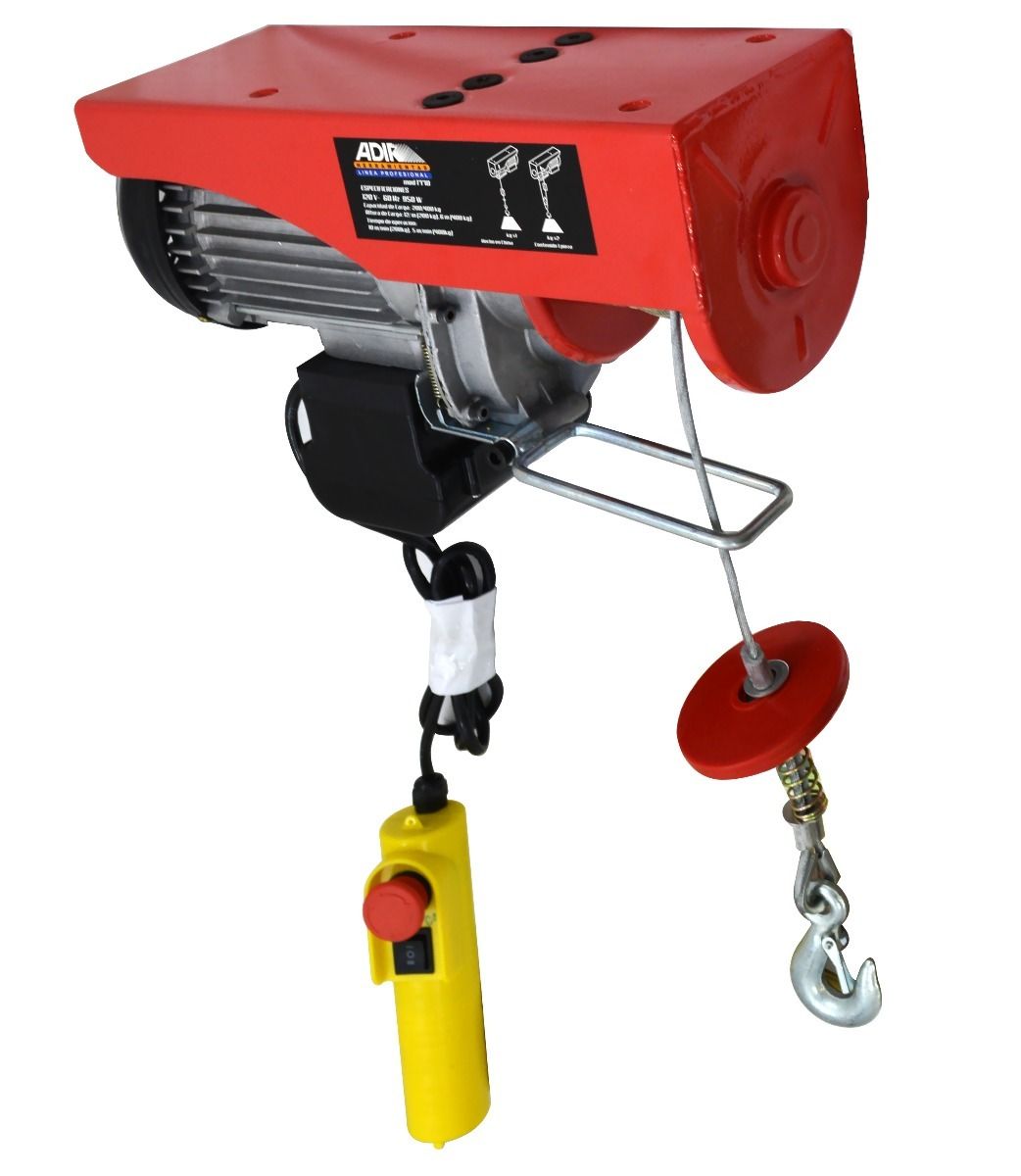 Polipasto eléctrico 400/800 Kg AD-1772 Adir 2