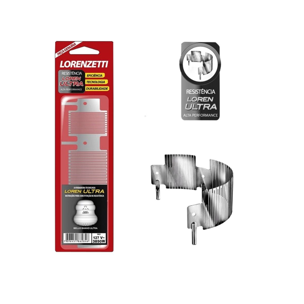 Resistencia Loren Ultra 127V Lorenzetti 3