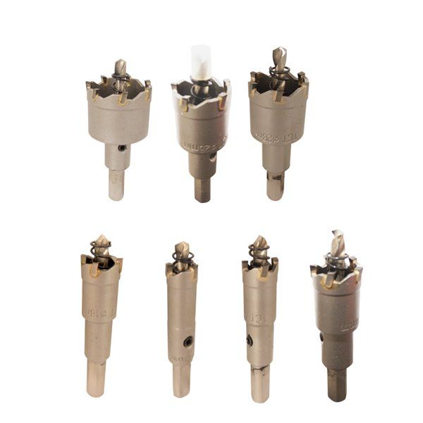 Sierra copa de carburo para metal SDS Plus 7 Pz Maletin 286107 OBI 2